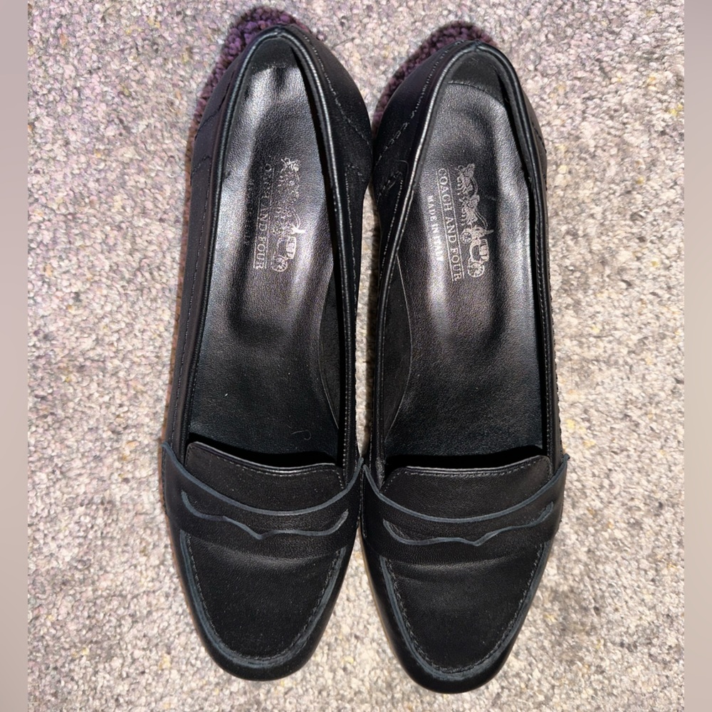 Coach and Four Leather Loafers